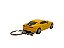 Miniatura Chaveiro Chevrolet Camaro Amarelo Metal 1:64 - Imagem 3