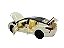 Miniatura Toyota Camry Branco Acende Luz e Som Metal 1:24 - Imagem 5