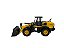 Miniatura Máquina Trator New Holland W170D Burago Metal 1:50 - Imagem 9