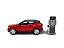 Miniatura Volvo XC40 Vermelho Acende Luz/Som 1:32 - Imagem 8