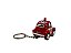 Miniatura Chaveiro Volkswagen Fusca Bombeiro Metal 1:64 - Imagem 3