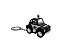 Miniatura Chaveiro Volkswagen Fusca Policia Metal 1:64 - Imagem 2