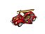 Miniatura Volkswagen Fusca Vermelho Classic Surf Metal 1:24 - Imagem 6