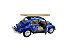 Miniatura Volkswagen Fusca Azul Classic Surf Metal 1:24 - Imagem 8