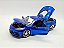 Miniatura Chevrolet Corvette C8 Stingray Azul Jada 1:24 - Imagem 6