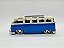 Miniatura Volkswagen Kombi 1962 Rebaixado Azul Jada 1:24 - Imagem 8
