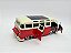 Miniatura Volkswagen Kombi 1962 Rebaixado Vermelho Jada 1:24 - Imagem 5