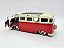 Miniatura Volkswagen Kombi 1962 Rebaixado Vermelho Jada 1:24 - Imagem 3