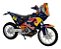 Miniatura Moto Ktm 450 Rally Dakar Redbull Burago 1:18 - Imagem 1
