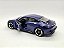 Miniatura Porsche Taycan Turbo S Azul Metal Burago 1:24 - Imagem 3