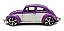 Miniatura Volkswagen Fusca Bicolor Metal Abre Portas 1:18 - Imagem 9