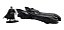 Miniatura Batmóvel Boneco Batman Batmobile Metal 1:32 - Imagem 7