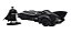 Miniatura Batmóvel Boneco Batman Batmobile Metal 1:32 - Imagem 2