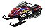 Miniatura Moto Snow Turbo Neve Vermelho 1:18 - Imagem 1