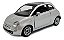 Miniatura Fiat 500 Prata Metal 1:28 - Imagem 1