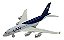 Miniatura Avião Airbus A380 Lan Som E Luz Metal 1:300 - Imagem 4