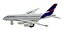 Miniatura Avião Airbus A380 Latam Som E Luz Metal 1:300 - Imagem 4