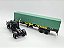 Miniatura Caminhão Articulado Carreta Mack B61 Verde 1:43 - Imagem 4
