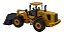 Miniatura Caminhão Trator Jcb 456 Carregadeira Metal 1:87 - Imagem 8