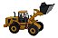 Miniatura Caminhão Trator Jcb 456 Carregadeira Metal 1:87 - Imagem 5