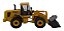Miniatura Caminhão Trator Jcb 456 Carregadeira Metal 1:87 - Imagem 6
