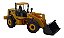 Miniatura Caminhão Trator Jcb 456 Carregadeira Metal 1:87 - Imagem 2