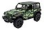 Miniatura Jeep Wrangler Rubicon Teto Fechado Camuflado 1:34 - Imagem 10