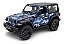 Miniatura Jeep Wrangler Rubicon Teto Fechado Camuflado 1:34 - Imagem 19