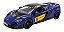 Miniatura Mclaren 675 Lt Five Azul Metal 1:36 - Imagem 1