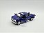 Miniatura Chevrolet Silverado Azul Metal Kinsmart 1:46 - Imagem 5