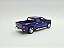 Miniatura Chevrolet Silverado Azul Metal Kinsmart 1:46 - Imagem 8