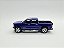 Miniatura Chevrolet Silverado Azul Metal Kinsmart 1:46 - Imagem 3