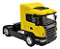 Miniatura Caminhão Scania R470 Toco Amarelo Metal 1:32 - Imagem 2