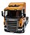 Miniatura Caminhão Scania R470 Toco Marron Metal 1:32 - Imagem 7