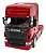 Miniatura Caminhão Scania R730 V8 Truck Vermelho Metal 1:32 - Imagem 7