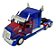 Miniatura Caminhão Optimus Prime Transformers Jada 1:24 - Imagem 3