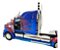 Miniatura Caminhão Optimus Prime Transformers Jada 1:24 - Imagem 4