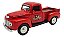 Miniatura Camionete Pick-up Vermelho Acende Luz E Som 1:38 - Imagem 1