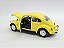 Miniatura Volkswagen Fusca Amarelo Metal 1:32 - Imagem 3