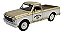 Miniatura Camionete Pick-up Dourado Acende Luz E Som 1:38 - Imagem 1