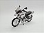 Miniatura Moto Bmw F650gs Prata Metal 1:18 - Imagem 3