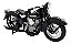 Miniatura Moto Harley Davidson Fl Panhead 1948 1:18 - Imagem 1