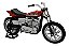 Miniatura Moto Harley Davidson Xr750 Racing Bike 1972 1:18 - Imagem 1
