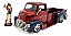 Miniatura Chevy Pickup Mulher Maravilha C/ Boneco 1:24 - Imagem 1