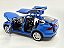 Miniatura Tesla Model X Azul Acende Luz E Som 1:32 - Imagem 3