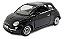Miniatura Fiat 500 Preto Metal 1:28 - Imagem 1