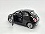 Miniatura Fiat 500 Preto Metal 1:28 - Imagem 7