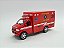 Miniatura Ambulância Vermelho Metal 1:38 - Imagem 6