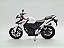 Miniatura Moto Honda Cb500f Branco Metal 1:10 - Imagem 3