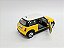 Miniatura Mini Cooper S Amarelo Metal 1:28 - Imagem 4